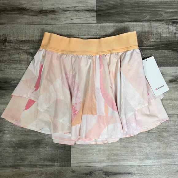 Lululemon Athletic Court Rival HR Skirt Garrogeo Multi NWT Women’s Size 6 - Picture 1 of 7